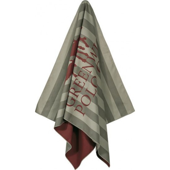 Greenwich Polo Club Πετσέτα Microfiber Σώματος 280gr/m² Πράσινη 170x80εκ.
