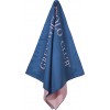 Greenwich Polo Club Πετσέτα Microfiber Σώματος 280gr/m² Διπλής Όψεως Μπλε 170x80εκ.