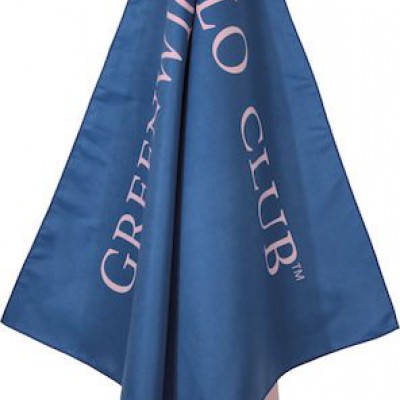 Greenwich Polo Club Πετσέτα Microfiber Σώματος 280gr/m² Διπλής Όψεως Μπλε 170x80εκ.