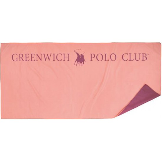 Greenwich Polo Club Πετσέτα Microfiber Σώματος 280gr/m² Διπλής Όψεως Φούξια 170x80εκ.