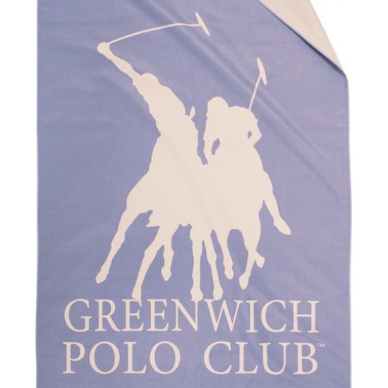 Greenwich Polo Club Πετσέτα Microfiber Σώματος 280gr/m² Διπλής Όψεως Ροζ 170x80εκ.