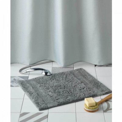 Πατάκι Μπάνιου (70x110) Kentia Loft Pierce 24 Dark Grey 