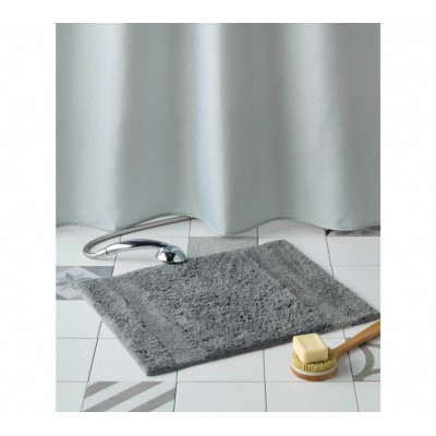 Πατάκι Μπάνιου (70x110) Kentia Loft Pierce 24 Dark Grey 