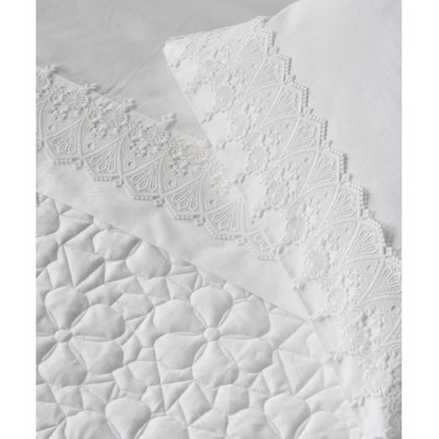 Κουβερλί King Size (Σετ 250x260) Kentia Serenity Marisol