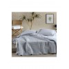 Kentia Κουβερλί Υπέρδιπλο από Πολυεστέρα Grey 220x240cm