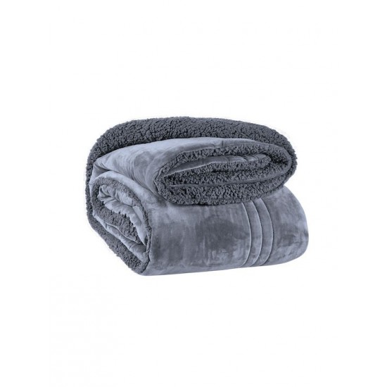 Kentia Κουβερτοπάπλωμα Υπέρδιπλο 240x260εκ. Notturno Γκρι 730 GSM