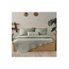 Kentia Vegas Σετ Κουβερλί Μονό από Πολυεστέρα Khaki 160x240cm