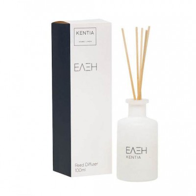 Mood 25 Ελξη Diffuser Αρωματικό Χώρου Στικς Άρωμα Frosted Gingerbread Κεντια Γυαλί 100ml