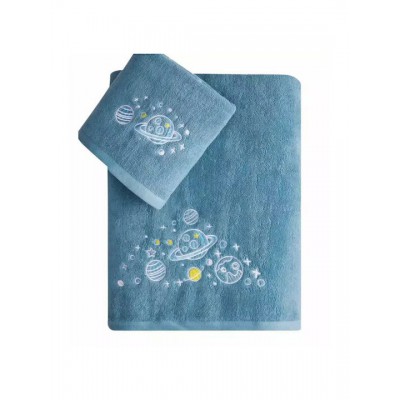 Kentia Σετ Βρεφικές Πετσέτες 2τμχ Mercury Mercury Βάρους 450gr/m²