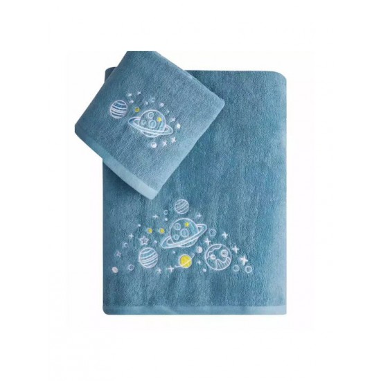 Kentia Σετ Βρεφικές Πετσέτες 2τμχ Mercury Mercury Βάρους 450gr/m²