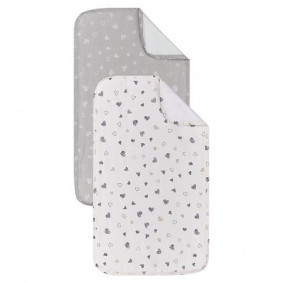 Kentia Κλασικό Σελτεδάκι Λευκό 72x42εκ. 2τμχ