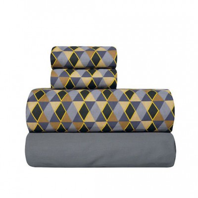 Kentia Stylish Zahos Σετ Σεντόνια Υπέρδιπλα 240x270εκ. 04 (4τμχ)