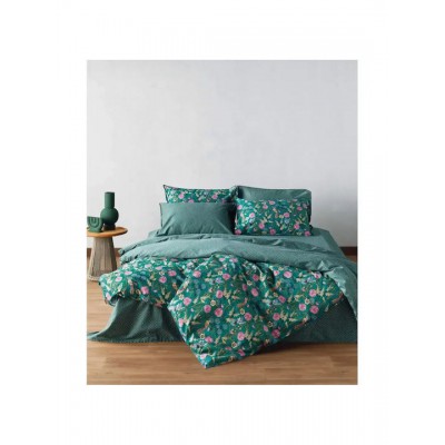 Kentia Stylish Aperry Σετ Σεντόνια Υπέρδιπλα 240x270εκ. Emerald Green, Pink, Warm Yellow (4τμχ)