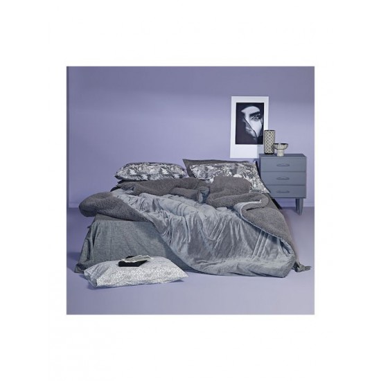 Kentia Κουβερτοπάπλωμα Υπέρδιπλο 240x260εκ. Notturno Γκρι 730 GSM