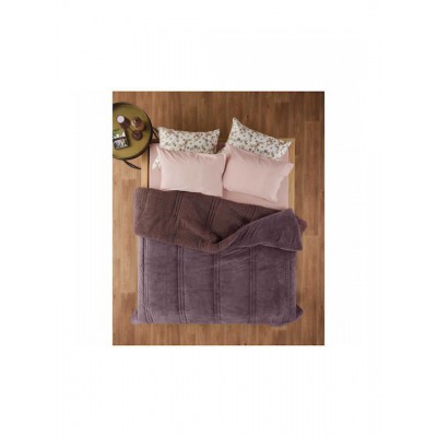 Kentia Κουβερτοπάπλωμα Υπέρδιπλο 240x260εκ. Notturno Καφέ 730 GSM