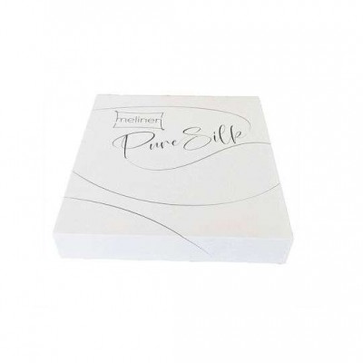 Melinen Pure Σετ Μαξιλαροθήκες με Φάσα Silver 50x70εκ.