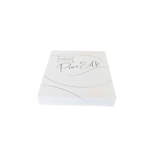 Melinen Pure Σετ Μαξιλαροθήκες με Φάσα Silver 50x70εκ.