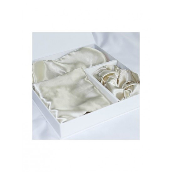 Melinen Pure Σετ Μαξιλαροθήκες με Φάσα Champagne 50x70εκ.