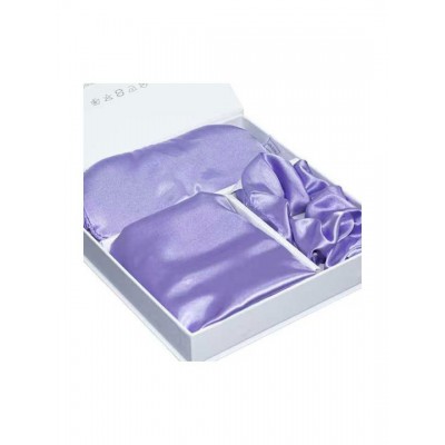 Melinen Σετ Μαξιλαροθήκες με Φάσα Lilac 50x70εκ.