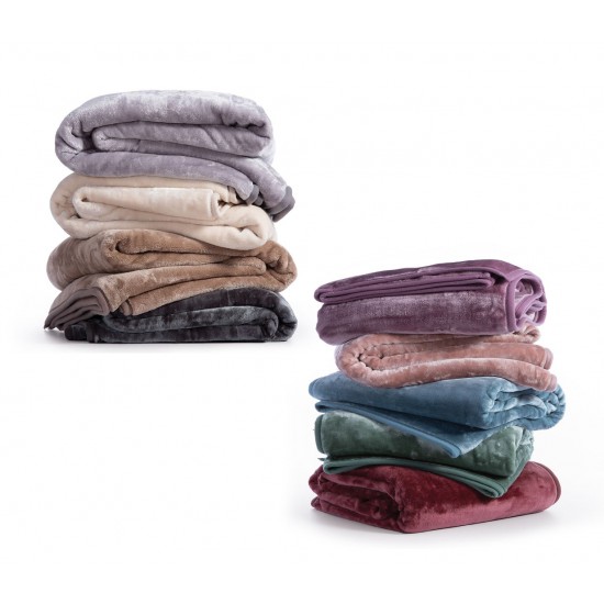 ΝΕΟ! ΚΟΥΒΕΡΤΑ ΜΟΝΗ LOFT 170X220 ECRU