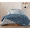 ΝΕΟ! ΚΟΥΒΕΡΤΑ ΥΠΕΡΔΙΠΛΗ LOFT 22 220X240 SMOKE BLUE
