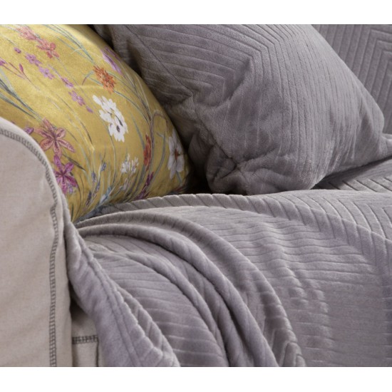 ΝΕΟ! ΡΙΧΤΑΡΙ ΠΟΛΥΘΡΟΝΑΣ DAKARI 130X180 GREY