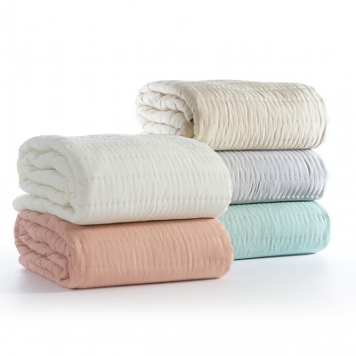 ΚΟΥΒΕΡΛΙ KING SIZE COLORFULL 270X270 BEIGE