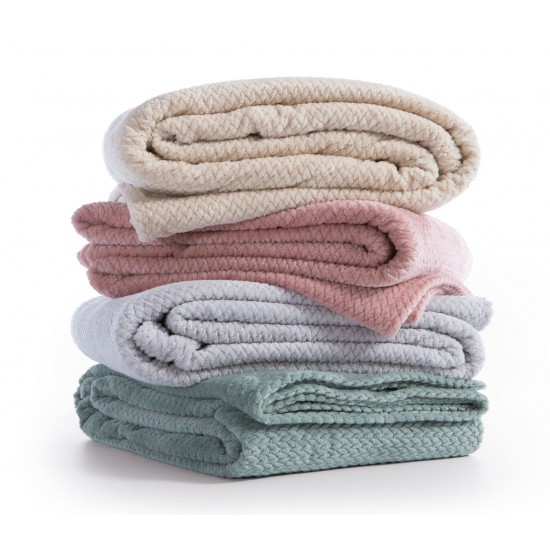 ΝΕΟ! ΚΟΥΒΕΡΤΑ ΜΟΝΗ WORTH 160X220 ECRU