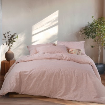 ΣΕΤ ΣΕΝΤΟΝΙΑ ΒΑΜΒΑΚΕΡΟ ΠΕΡΚΑΛΙ ΥΠΕΡΔΙΠΛΑ SISSY 240X270 ROSE