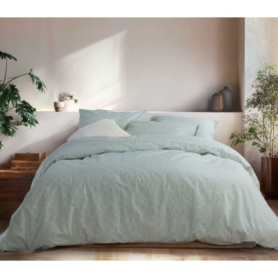 ΣΕΤ ΣΕΝΤΟΝΙΑ ΒΑΜΒΑΚΕΡΟ ΠΕΡΚΑΛΙ ΥΠΕΡΔΙΠΛΑ JOSEFINE 240X270 MINT