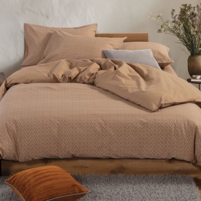 ΣΕΤ ΣΕΝΤΟΝΙΑ ΒΑΜΒΑΚΕΡΑ ΥΠΕΡΔΙΠΛΑ SUSPEN 240Χ270 CARAMEL