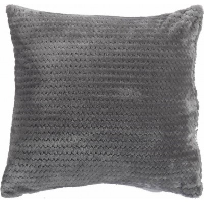 Nef-Nef Homeware Μαξιλάρι Καναπέ Cameron Fleece Γκρι Grey 45x45εκ.