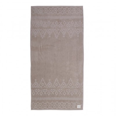 Nef-Nef Homeware Trivian Πετσέτα Θαλάσσης Βαμβακερή Γκρι 160x80εκ.