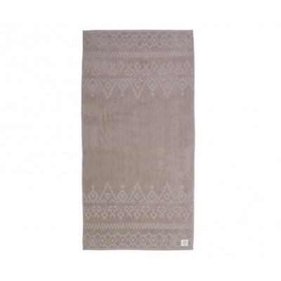 Nef-Nef Homeware Trivian Πετσέτα Θαλάσσης Βαμβακερή Γκρι 160x80εκ.
