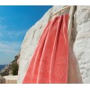 Nef-Nef Homeware Trivian Πετσέτα Θαλάσσης Βαμβακερή Κοραλί 160x80εκ.