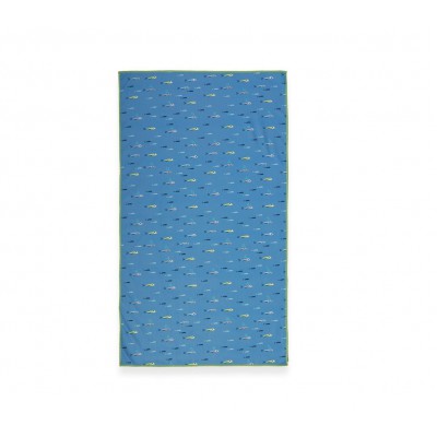 Παιδικη Πετσετα Θαλασσης Fish Team 70x120 Μπλέ Nef-nef Homeware