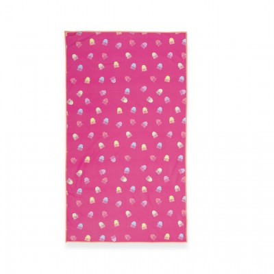 Παιδικη Πετσετα Θαλασσης Jelly Team 70x120 Φούξια Nef-nef Homeware