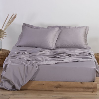 ΣΕΝΤΟΝΙ ΜΕΜΟΝΩΜΕΝΟ ΒΑΜΒΑΚΟΣΑΤΕΝ ΥΠΕΡΔΙΠΛΟ ELEMENTS 240X270 GREY