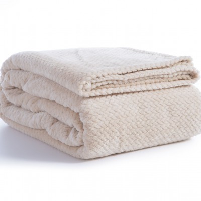 ΝΕΟ! ΚΟΥΒΕΡΤΑ ΜΟΝΗ WORTH 160X220 ECRU