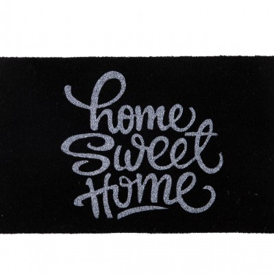 ΝΕΟ! ΤΑΠΕΤΟ ΕΙΣΟΔΟΥ HOME SWEET HOME 45Χ75 BLACK