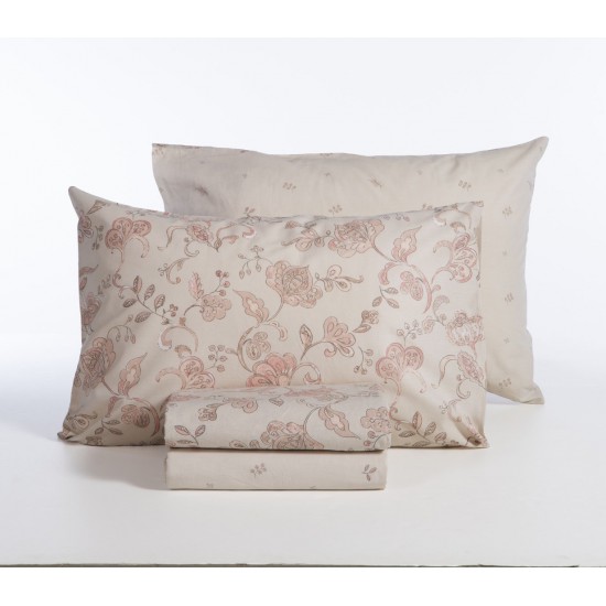 ΣΕΤ ΣΕΝΤΟΝΙΑ ΒΑΜΒΑΚΕΡΑ ΥΠΕΡΔΙΠΛΑ CARENA 240Χ270 LIGHT GREY