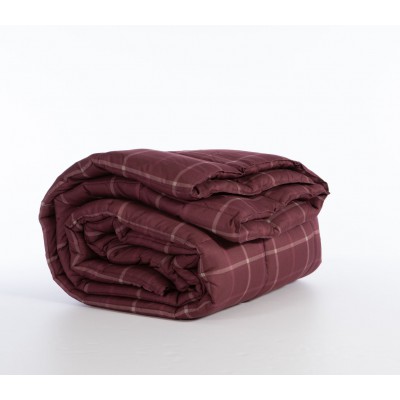 Nef-Nef Homeware Πάπλωμα Υπέρδιπλο με Γέμιση Microfiber 240x220εκ. Naiberg Bordo 330 GSM