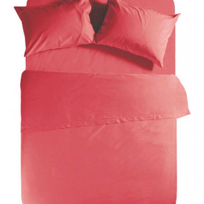 Nef-Nef Homeware Basic Σεντόνι Υπέρδιπλο 240x270εκ. 1152 Coral