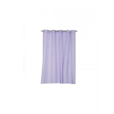 Nef-Nef Homeware Shower Κουρτίνα Μπάνιου Υφασμάτινη με Τρουκς 180x180 cm Lavender