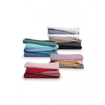 Nef-Nef Homeware Basic Σεντόνι Υπέρδιπλο 240x270εκ. 1152 Coral