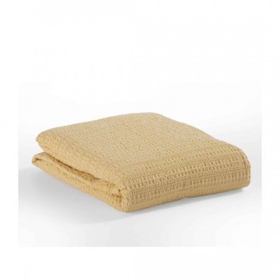 Nef-Nef Homeware Cool Κουβέρτα Πικέ Υπέρδιπλη 220x240εκ. Honey