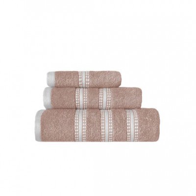 Nef-Nef Homeware Σετ Πετσέτες Μπάνιου 3τμχ Promise Rose Βάρους 480gr/m²