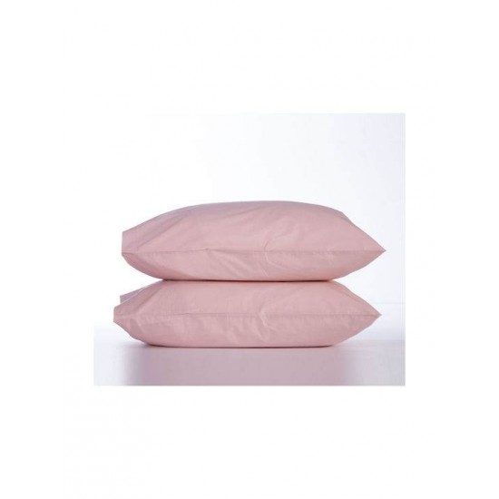 Nef-Nef Homeware Basic Σετ Μαξιλαροθήκες με Φάσα 52x72εκ. 1011 Pink