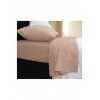 Nef-Nef Homeware Basic Σεντόνι Ημίδιπλο με Λάστιχο 120x200+30εκ. Beige