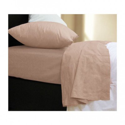 Nef-Nef Homeware Basic Σεντόνι Ημίδιπλο με Λάστιχο 120x200+30εκ. Beige